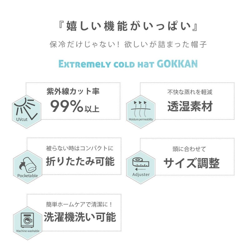 機能特性極寒保冷帽子
