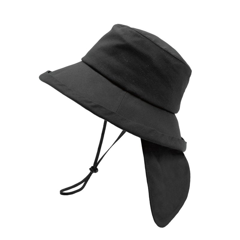 極寒保冷帽子ブラック