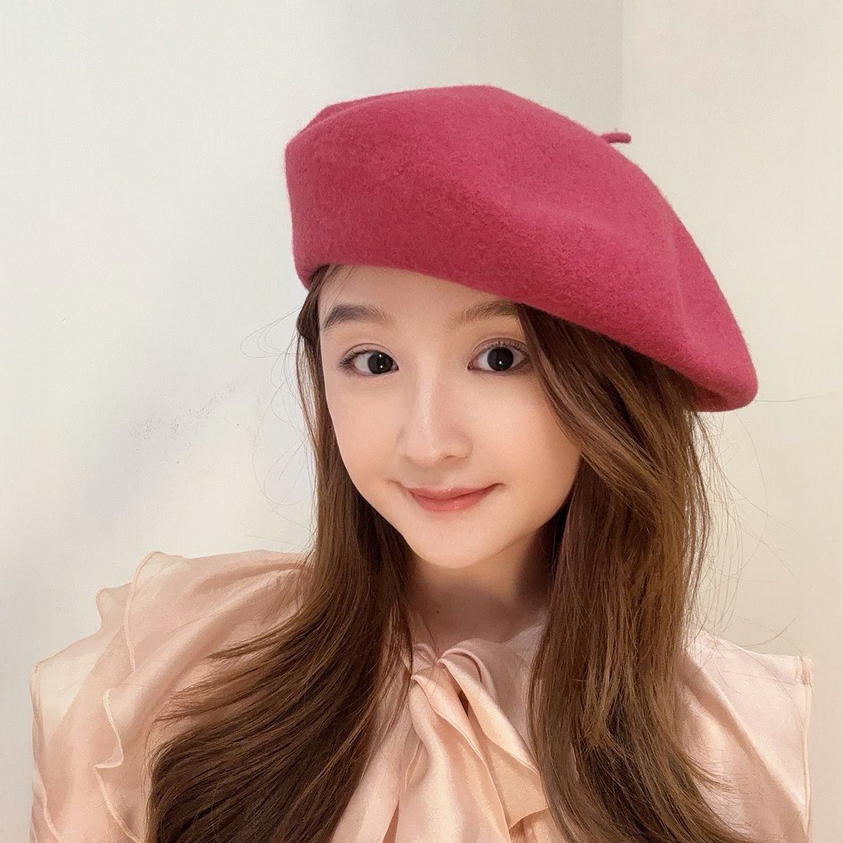 ウールベレー ローズピンク